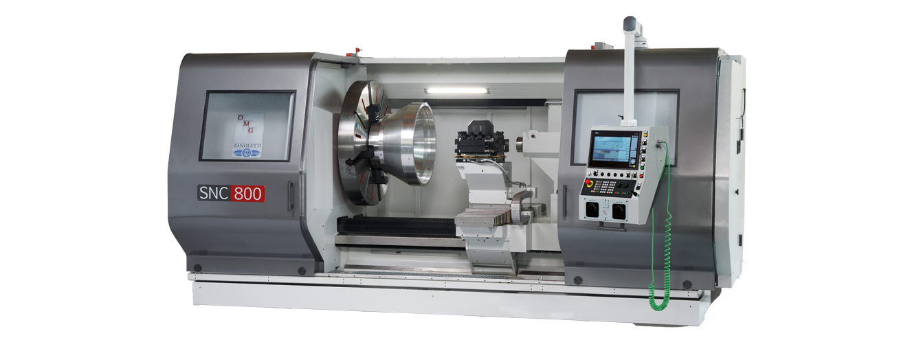 Torni paralleli CNC ad autoapprendimento OMG Zanoletti
